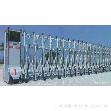 Collapsible Intelligent Motor Automatic Entrance Gates of L
